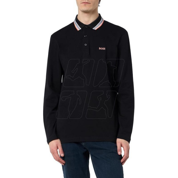 Polo T-krekls ar garām piedurknēm, ielocēm M 50506191-002 / L