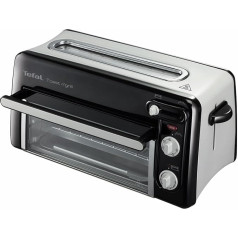 Tefal TL 6008 Toast n Grill 2 in 1 Toaster Grill and mini oven for toasting and grilling buns, corrsiants, sandwiches, even bake small pizzas