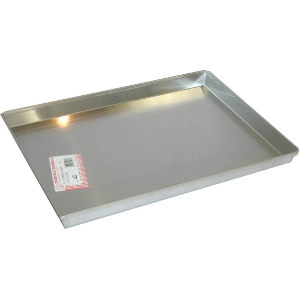 Pentole Agnelli COAL49 / 360 Low Rectangular Baking Tray, Aluminium, Grey, 60 x 40 cm