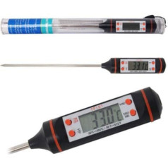 Digital Cooking Thermometer Meat Thermometer Digital Probe for Kitchen Food Cooking Meat Steak Fish BBQ Candy Jam Chocolate Hardening Milk Hot Drinks