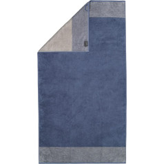 Cawö Home Hand Towels Luxury Home Two-Tone 590 Night Blue - 10 Bath Towels 80 x 150 cm