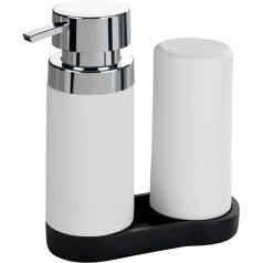 Wenko Easy Squeez-E Washing Station - White - Soap and Detergent Dispenser