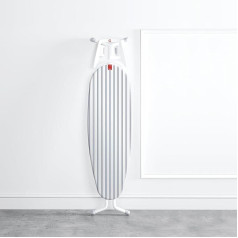Rayen | Universal Ironing Board Cover | EasyClip Adjustment Ironing Cover | 3 Layers: Foam and 100% Cotton Fabric | Size: 130 x 47 cm | Blue and White Print