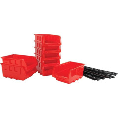 Performance Tool W5197 8 Piece Small Stackable Storage Trays