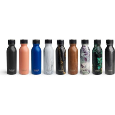 Smartshake Unisex - Adult Bothal Thermos Flask, Stainless Steel, 600 ml, Metallic Steel