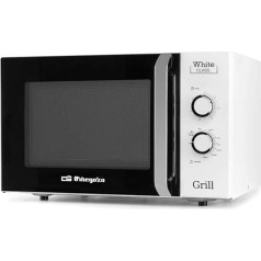 Orbegozo MIG 3021 Microwave with Grill, 30 Litre Capacity, Five Power Levels, Three Combination Functions, Timer, Defrosting Program