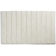 kela Megan 23581 Bath Mat 80 cm x 50 cm 100% Cotton Off-White Non-Slip Washable up to 30 °C Suitable for Underfloor Heating