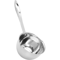 Butterworm Pot, All in One Flat Induction Base, Stainless Steel, Mini Butter Hot Pot, Milk Pot, Small Pot (150 ml)