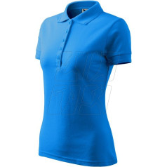 Sieviešu polo krekliņš Pique (snorkel blue) / M