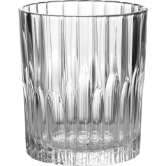 Duralex 1056AB06A0111 Manhattan Whisky Glass, 220 ml, Glass, Transparent, Pack of 6