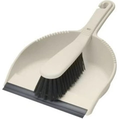 Addis Cream Linen Dustpan and Brush