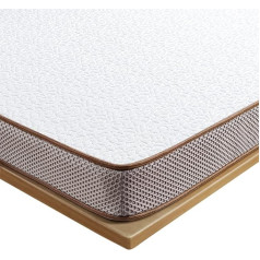 BedStory Topper, 140 x 200 cm, 5 cm, Two Hardness Levels (H2 & H3), Gel Topper with Removable and Washable Cover, Comfortable Mattress Topper for Box Spring Beds, Mattresses and Sofa Beds