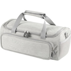 IVODEELA Carrying Case Compatible with Cricut Joy Xtra Smart Cutting Machine and Accessories, Portable Carrying Case for Craft Pen Set and Basic Tool Set, gray, Modern
