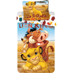 Disney Lion King Bed Linen Duvet Cover 100 x 135 cm Pillow 40 x 60 cm