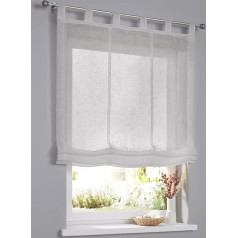 Brondby Roman Blind Semi-Transparent Taupe Width 80 cm x Height 145 cm