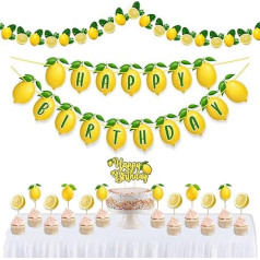 Seyal® Birthday Party Decoration - Lemon Themed Birthday Party Supplies