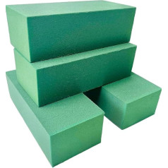 Oasis Foam Sponge for Floral Arrangements (Pack of 4)