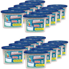 1ABOVE Dehumidifier, 500 ml, pack of 20, condensation remover, moisture absorber, dehumidifier for moisture, mould, moisture in home, kitchen, wardrobe, bedroom, caravan