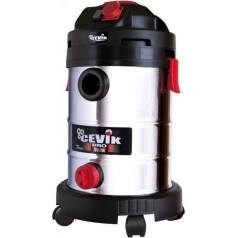 Cevik CE-PRO30XT 1400W 30L Stainless Steel Industrial Vacuum Cleaner with Accessories Remote Control