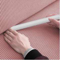 SuQurtom 10 x Foam Rods for Stretch Sofa Slipcover, 25 cm, Non-Slip Foam Rod for Couch Slipcovers, Flexible Foam Strips for Sofa Covers