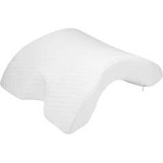 Wifehelper Arch U-Shape Pillow Curved Memory Foam Sleeping Pillow for Couple Wedge Body Positioner Bed Wedges Beds Bedroom Aids Accessories