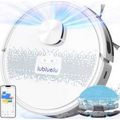 Lubluelu Robot Vacuum Cleaner White