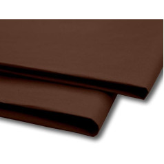 Tissue Paper, 100 Sheets, Wrapping Paper, MG and Acid Free, 20 x 30 Inch Size, for Wrapping Decorative Sketch and Cutting Paper for Crafts - Sabco (Brown)