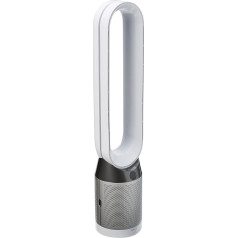 Dyson Pure Cool TP04 - HEPA Air Purifier and Tower Fan, White/Silver