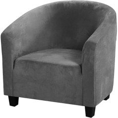 jianyana Armchair Cover Elastic Club Chair Washable Stretch Sofa Cover Bath Chair Cover Armchair Cover for Cafe Club Lounge Chair Armchair