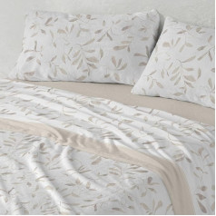 Burrito Blanco Bettwäsche-Set aus Coralina, Kunststoff, beige, Ancho de 150 a 160 cm