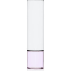 Ichendorf Milano Vase Clear/Pink Collection Bamboo Colour