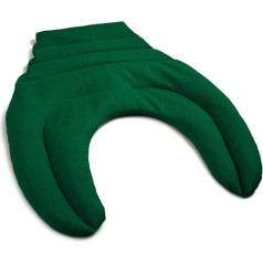 Neck Pillow with Back – Green – Cherry Stone Cushion – Neck Pillow – Back Heat Cushion