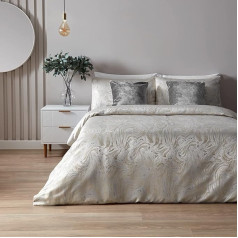 Paoletti Marble Jacquard Duvet Cover Set