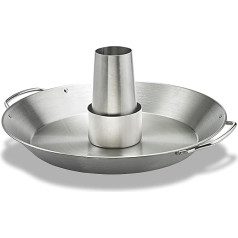 Supremery Stainless Steel Chicken Roaster, Chicken Holder with Removable Aroma Container, Accessories for Grill and Oven