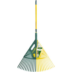 Gardi Rex Leaf Vacuum Cleaner with Telescopic Handle - Rake - Leaf Collector - Garden Rake - Claw Brush - Leaf Rake - Lawn Rake - Fan Rake - Garden Tools (85-146 cm)