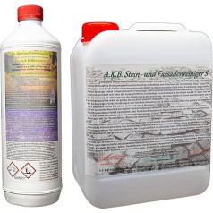 A.K.B. Stone and Facade Cleaner S, mark remover, green plaque and moss remover