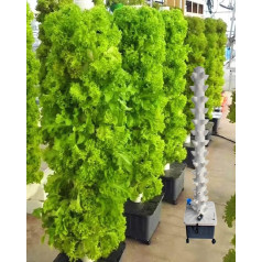 PTSZNGS GFF (70 Löcher) Hydroponisches Anbausystem-Kit, Keine Erde erforderlich, Tower-Aeroponic-Anbaukit, vertikaler Anbauturm