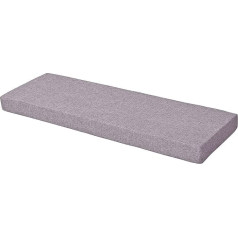 Xpnit Garden Bench Cushion 2 3 Seater Dining Room Patio Chair Cushion,Long Bench Chair Cushion,Seat Cushion Pad for Indoor Outdoor,Swing (160 * 35 * 4cm,Grey)