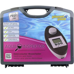 Aqua Inspector Professional Water Test Meter Chlorine / pH / Cyan / Alkalinity in Planet Pool Case