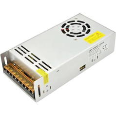 Dapenk DC 12V 50A 600W Power Supply Adapter Transformer Switch AC 110V / 220V to DC 12V Switch Converter LED Driver for LED Strip Light CCTV Camera Security System Radio (PS600-12V)