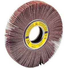 Klingpsor 12077 SM 611 Abrasive Mop Wheels, 165 x 25, 80, Pack of 5