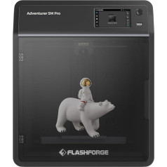 Flashforge Adventurer 5M Pro 3D Printer High Speed Printing Max 600mm/s Fast Heating with Nozzle 280°, Internal and External Circulation, Double Air Filtration