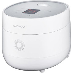CUCKOO CR-0675F | 6 Cup (Uncooked) Rice Cooker | 13 Menu Options: Quinoa, Oatmeal, Brown Rice and More, Touch Screen, Non-Stick Inner Pot | White