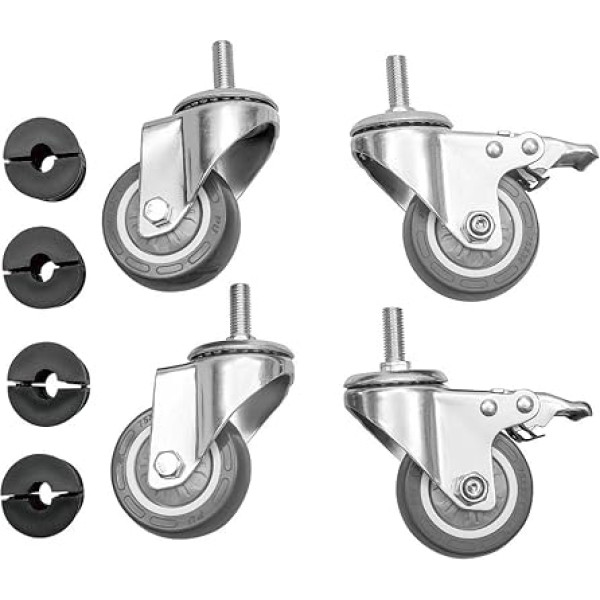 Vogue HC847 Stainless Steel Work Table Castors 4pcs