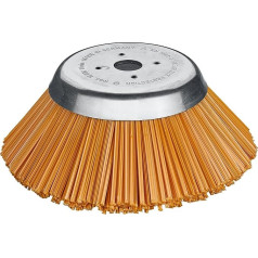 Taper brush, sensitive outer diameter 230 mm, bore diameter 25.4 mm, thread diameter 2.5 mm