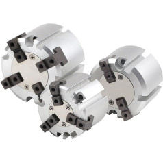 MHS2 MHS3 Serie 16D ~ 80D Drei-Klauen-Finger-Zylinder, Zwei-Klauen-Vier-Klauen-Scheibenzubehör, pneumatischer Krallengreifer (MHS2-16D)