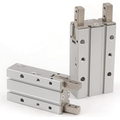 Pneumatik-Luftzylinder, Mhy2. Serie doppelt wirkender pneumatischer Greifer-Ersatz-Fingercrum-Finger-Luftzylinder 1 0d / 16d / 20d / 25d 180 Gradwinkel für automatische Ausrüstung (Color : MHY2-20D)