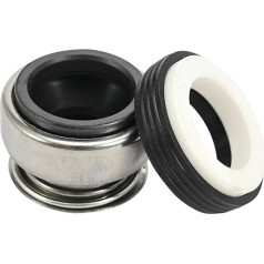1pc 8mm 10mm 12mm 14mm 15mm 16mm 17mm 18mm 19mm 20mm 22mm 24mm 25mm 28mm 30mm 301 Series Mechanical Shaft Seal For Inline Water Pump(50mm)