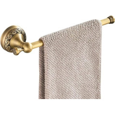 Casewind Towel Hook Brass Coat Hook Antique Towel Holder Vintage Wall Mounted Retro Style Nostalgia with Drilling for Kitchen