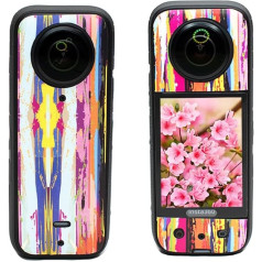 Action Pro Waterproof Case Compatible with Insta 360 X3 Action Camera Pink